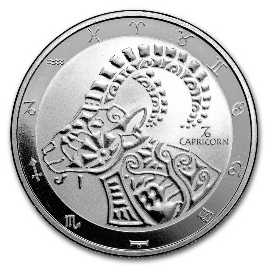 2024 Tokelau 1 oz Silver $5 Zodiac Series: Capricorn BU | eBay