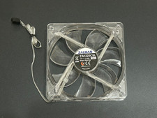 Zalman Z9 U3 Tower 120mm x 25mm 12v 3 Pin Case Quiet LED Fan ZA1225CSL & Screws
