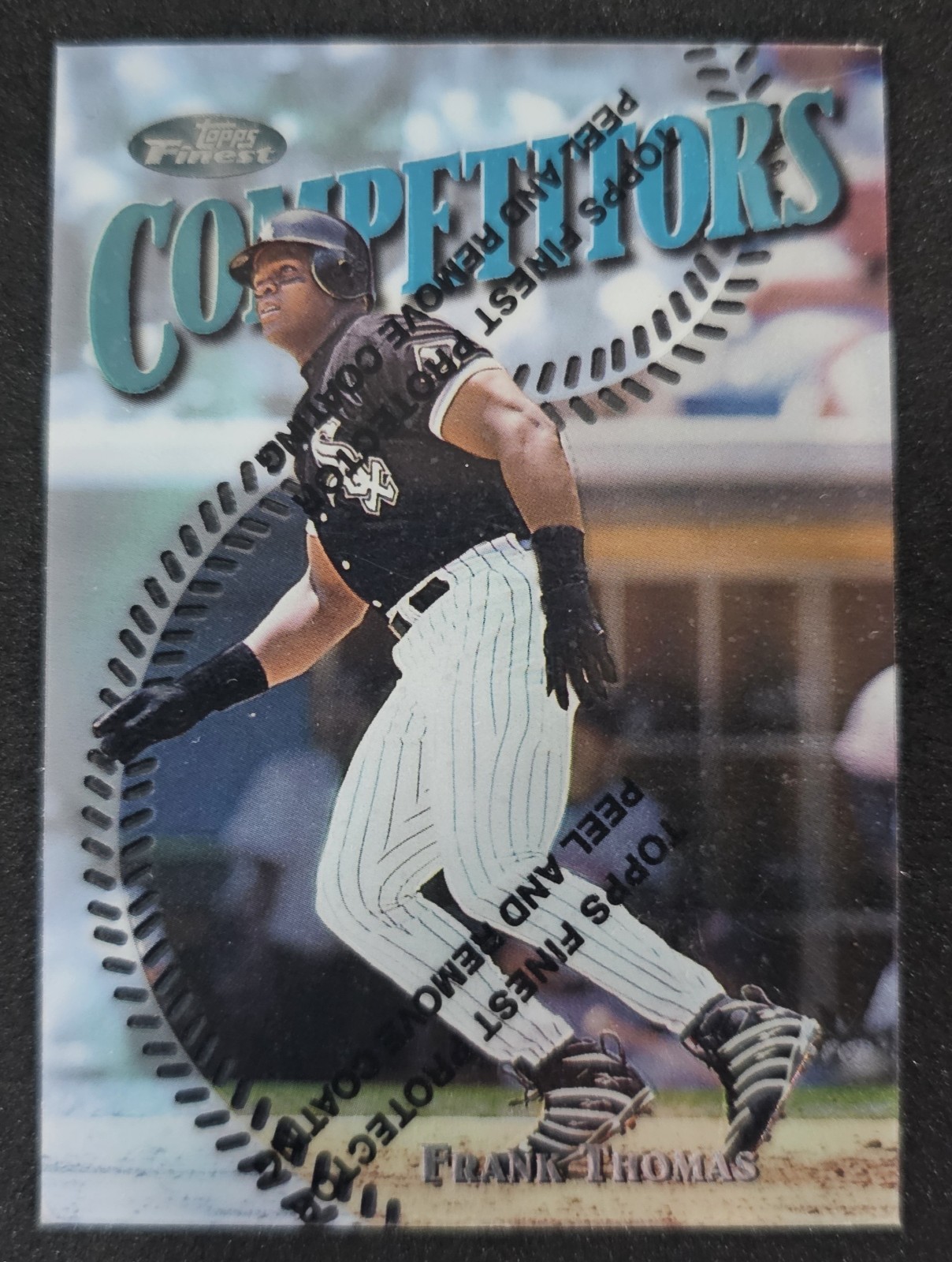 1997 Topps Finest - Uncommon - Silver Frank Thomas #279