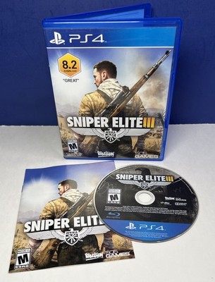 Sniper Elite III Afrika (Sony PlayStation 4, 2014) PS4 Complete w/ Manual CIB