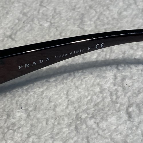 Prada SPR 26O Brillengestell EAA-6P1 57-17-135 Burgund Lila Made in Italy - Bild 3 von 8