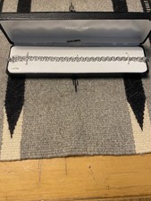 Sterling Silver Diamond Bracelet One Carat Weight Mini Diamonds Sterling Silver