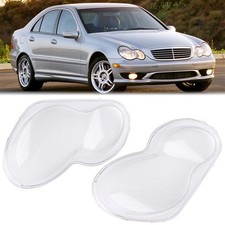 2x Für Mercedes W203 C-Klasse Scheinwerferglas Glas Streuscheibe Klar 01-07 2x Für Mercedes W203 C-Klasse Scheinwerferglas Glas Streuscheibe Klar 01-07