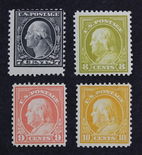 CKStamps: US Stamps Collection Scott#507-510 Mint 3NH OG #510 H OG