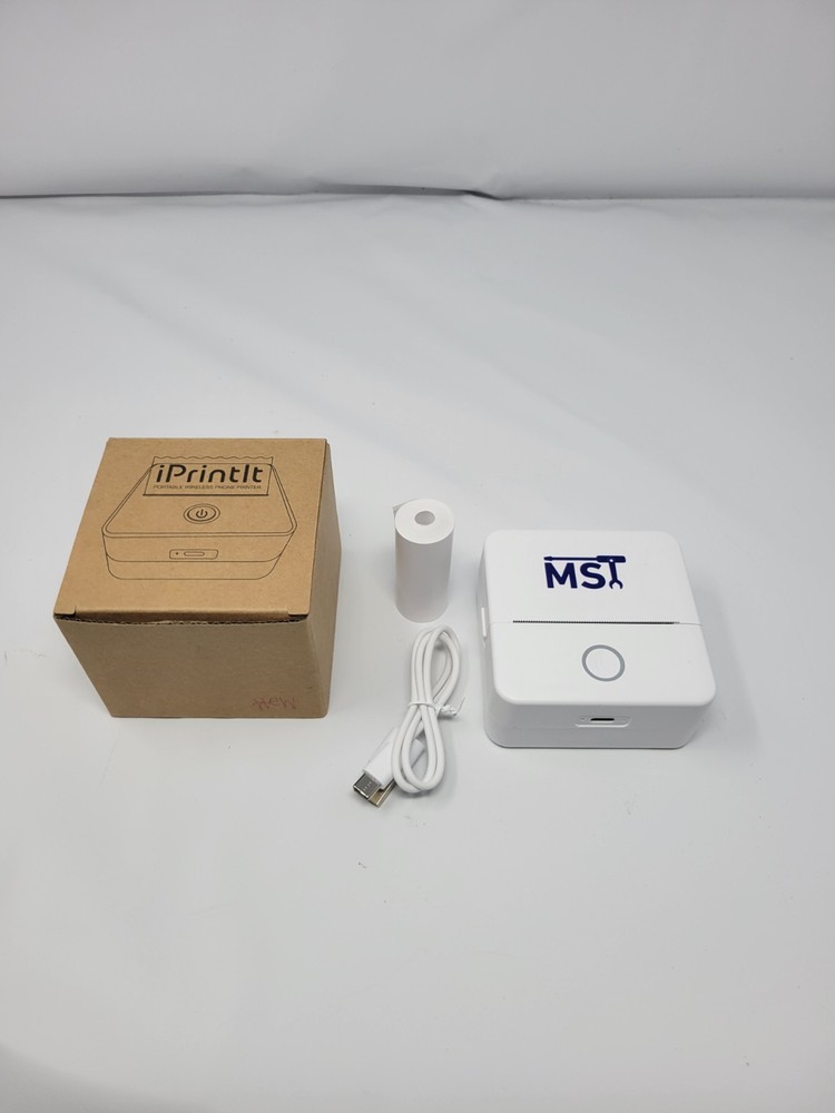 iPrintIt Portable Wireless Phone Printer Bluetooth Photo Printer New Open Box