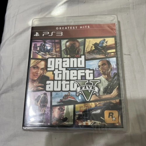 Grand Theft Auto V for PlayStation 3 PS3 Brand New Sealed Greatest Hits GTA 5