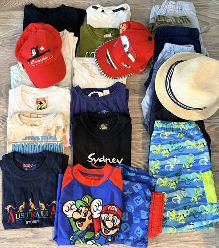 Star Wars Disney Nintendo Baby Boy Clothing Lot Graphic Print Super Mario Sydney