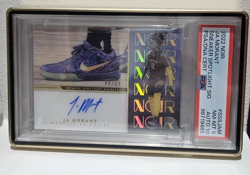   2022-23 Panini Noir Ja Morant Sneaker Spotlight Pop 1