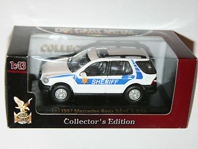 Road Signature - MERCEDES BENZ M-CLASS 'Sheriff' (1997) Model 1:43