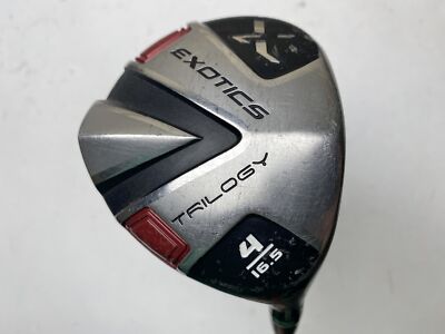 Exotics Trilogy X 16.5° 4 Wood Stiff Graphite Shaft Exotics Grip Exotics Trilogy X 16.5° 4 Wood Stiff Graphite Shaft Exotics Grip