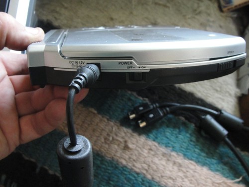 🚘📀Venturer PVS 1960 Portable DVD Player 7" Screen 2 Monitors w/Remote & Bag VG - Picture 8 of 12
