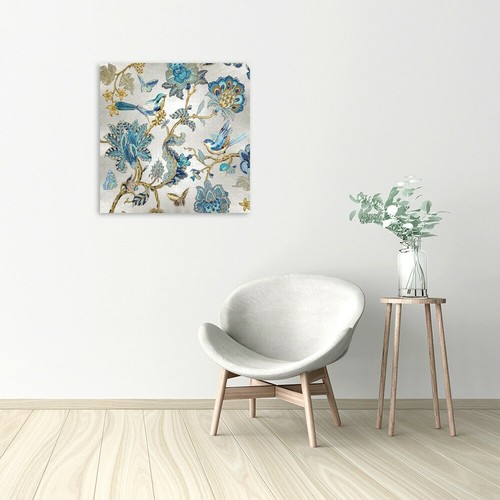 Stampa su Tela su Carta Poster o Quadro Campbell Renee Passing Thru on Silver II - Picture 2 of 2