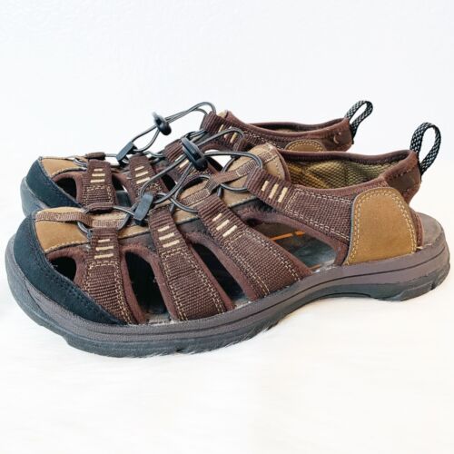 90-32528 NIB NEW Dockers Mens Provence Brown or Olive Green Sandals Sizes