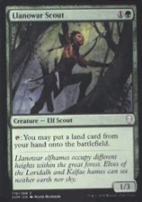 Llanowar Scout - Dominaria: #170, Magic: The Gathering Nm R166