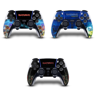 IRON MAIDEN GRAFIK KUNST VINYL SKIN DECAL FOR SONY PS5 DUALSENSE EDGE CONTROLLER