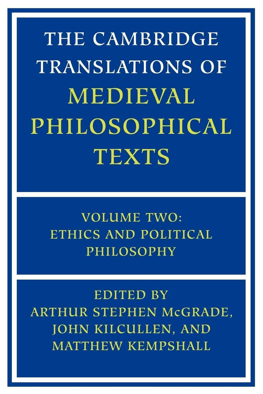 Thumbnail - The Cambridge Translations Of Medieval Philosophical Texts Mcgrade