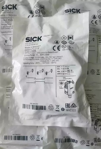 1PC New Sick GSE6-P1212 Photoelectric Sensor GSE6P1212 Free Shipping - Picture 2 of 2