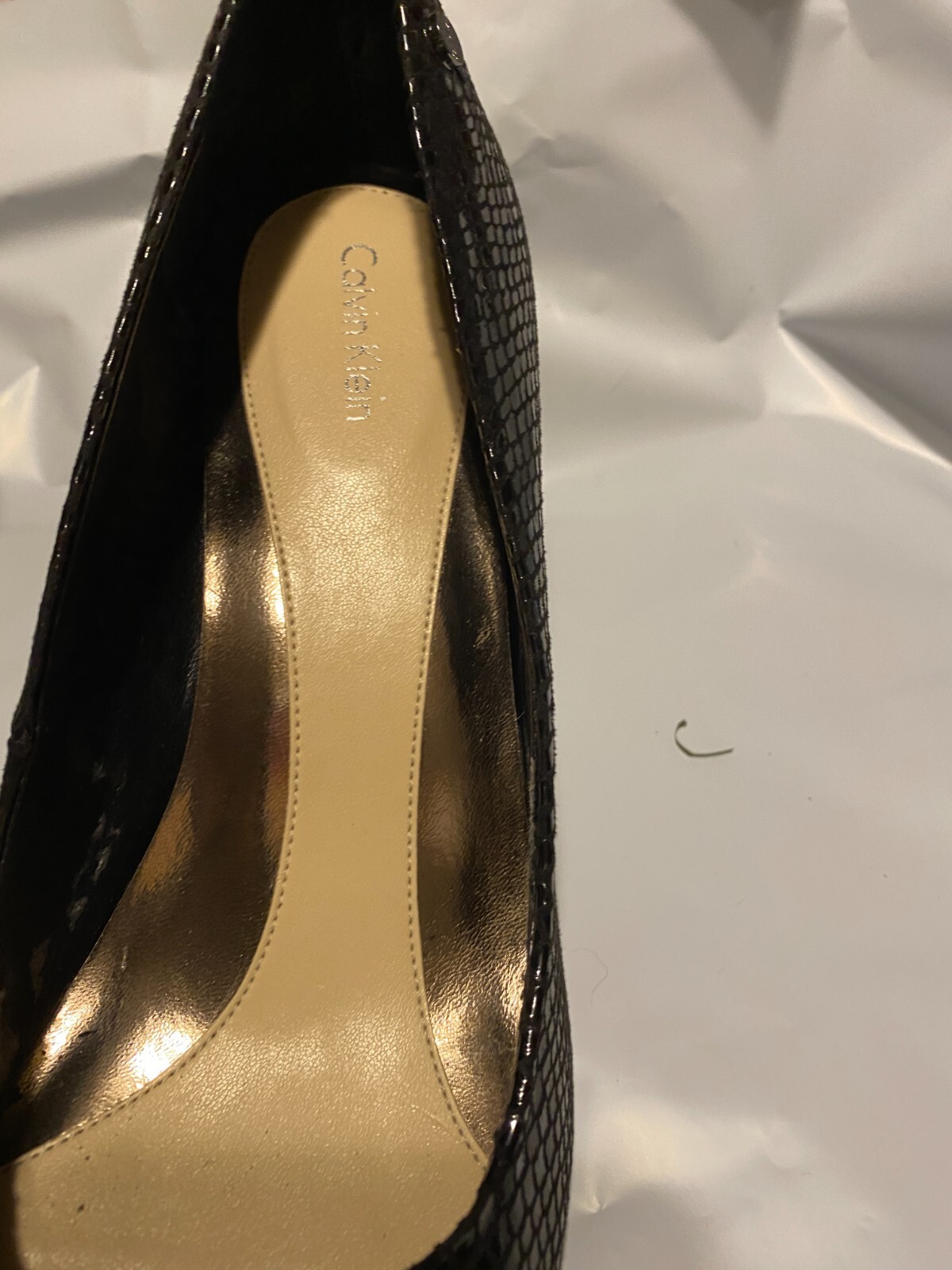 Calvin Klein Kyle Classic Python Print, black, si… - image 4