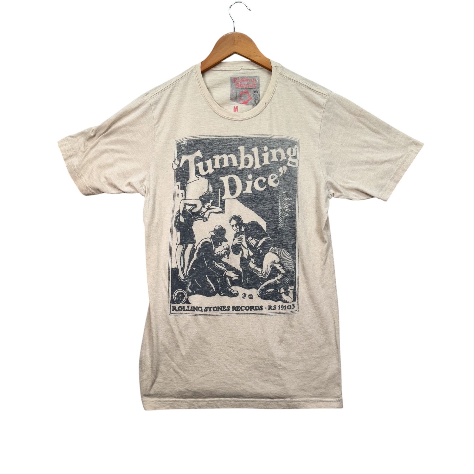Rolling Stones — Tumbling Dice vintage concert t-shirt