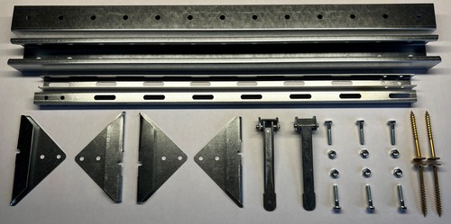 Soporte enrollable para puerta de garaje premium (galvanizado) - Imagen 2 de 3