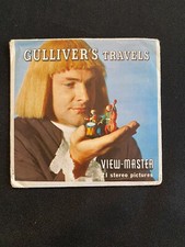 Sawyer's View-Master B 374 GULLIVER'S TRAVELS 3 Reel Set Booklet