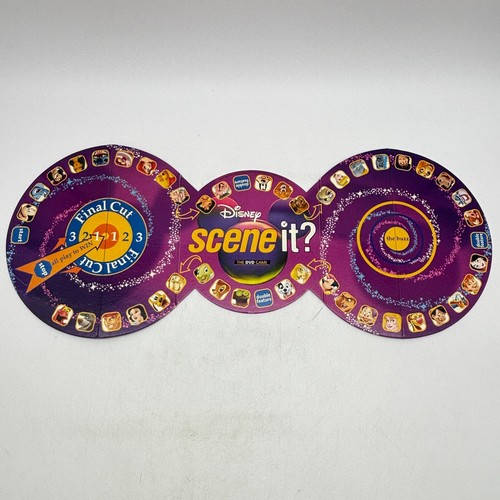 Scene It Disney Game Board Only 2004 Replacement Pieces Parts - Picture 2 of 2