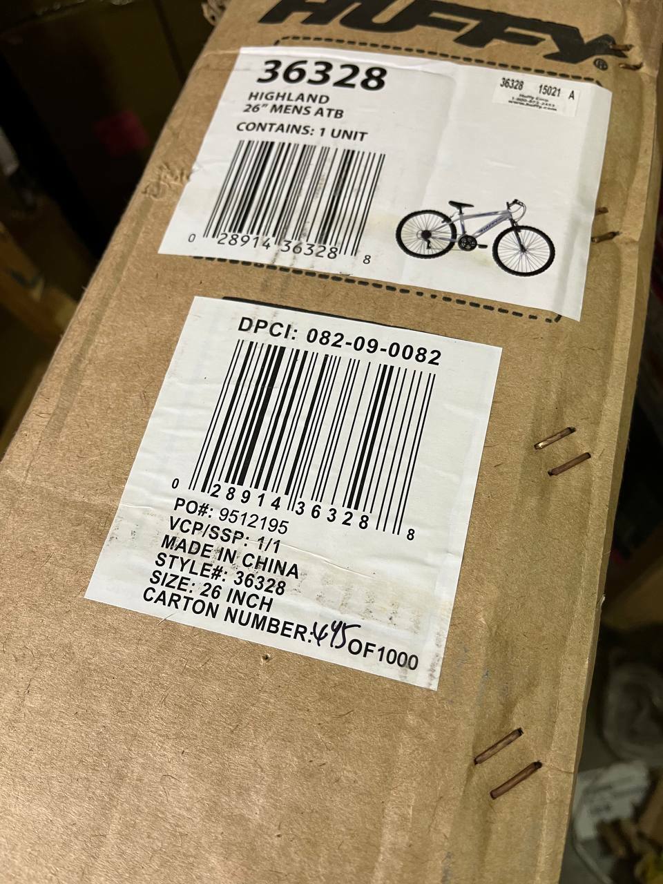 huffy men's highland 26 mountain bike