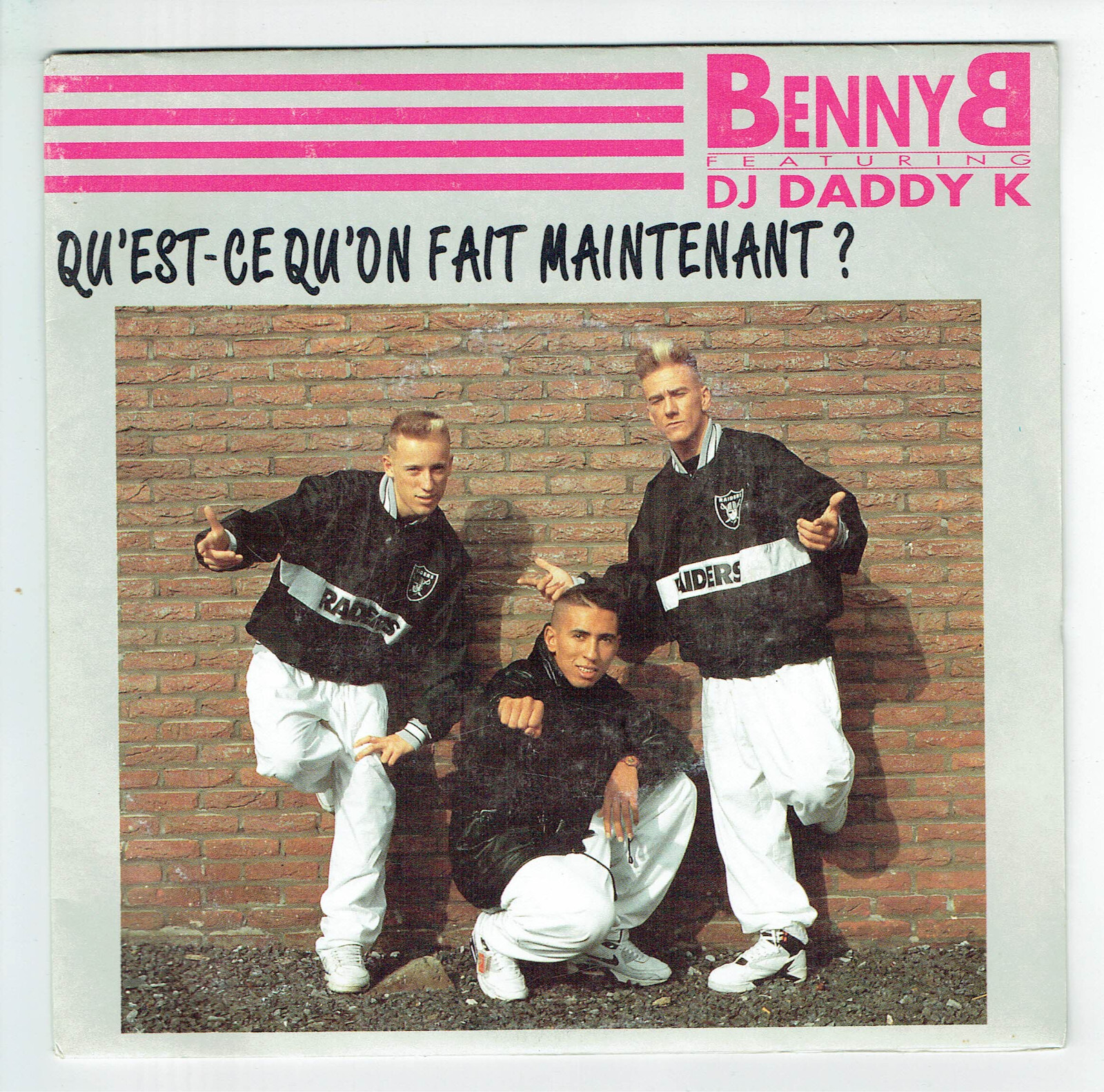 Benny B. featuring Daddy K. Vinyl 45 RPM 7"" What Are We Doing Now ? 1327
