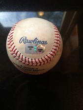 BRYCE HARPER GAME USED BASEBALL 5/2/2012 HISTORIC ROY GAME -READ ON