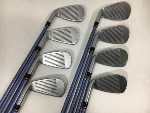 Ladies HONMA GOLF Twin Marks TM-602 8pcs Iron Set 5-11/SW Flex-L SK550 No H/C - Picture 4 of 8