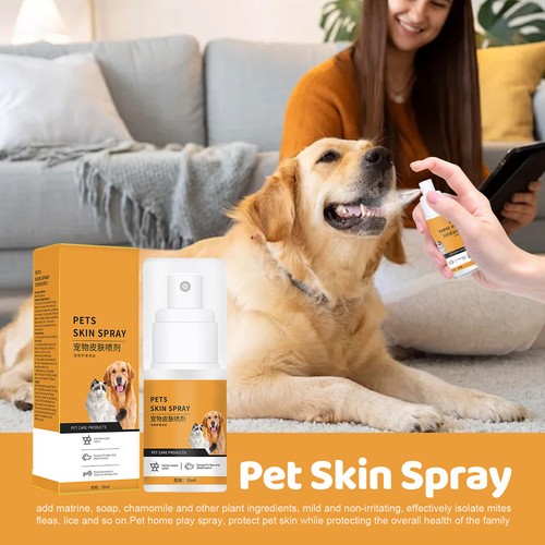 Pet Skin Care Spray Cat & Dog Itch Relief Healing for Hot Spots Rash Irritation - Picture 10 of 10