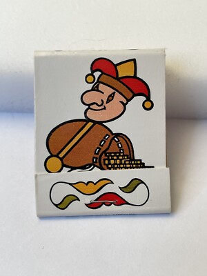 Matchbook Cover Complete Your Set A fool and his money are soon parted - Jester