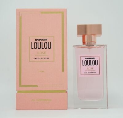 Haramain Loulou Rose for Women Eau de Parfum Spray 3.33 oz