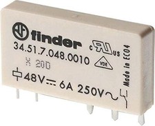 Finder Steckrelais 34.51.7.012.0010 - PCB, 12...