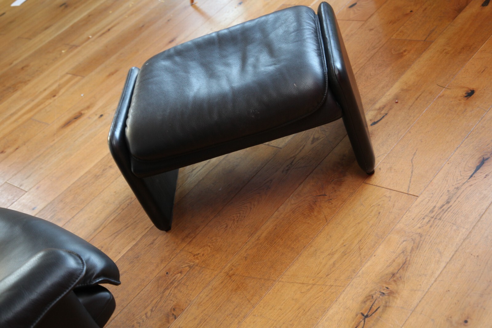 De Sede DS61 Schwarz Ottomane & Ledersessel Lounge Chair Sessel eBay