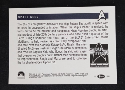 1991 Impel Star Trek 25th Anniversary Series 1 Cards (Pick Your Card) - Picture 7 of 321