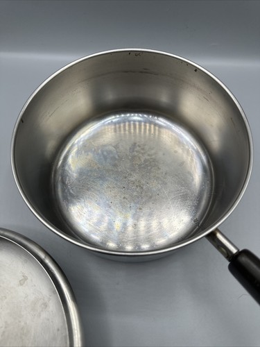 Revere Ware Sauce Pan Copper Bottom 2qt 81 w/Lid Rome New York USA - Picture 10 of 11