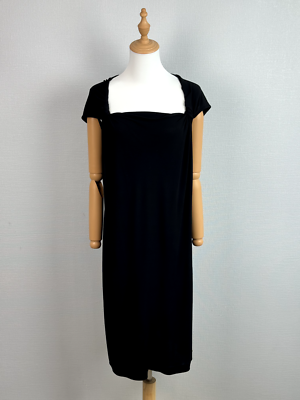 AJ Armani Jeans Women's Short Sleeve Florentino Black dress Size XL | eBay AJ Armani Jeans Women's Short Sleeve Florentino Black dress Size XL | eBay
