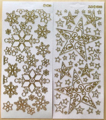 Weihnachten Schneeflocke Aufkleber 25% Rabatt ab 4 - Mix and Match über alle Sticker