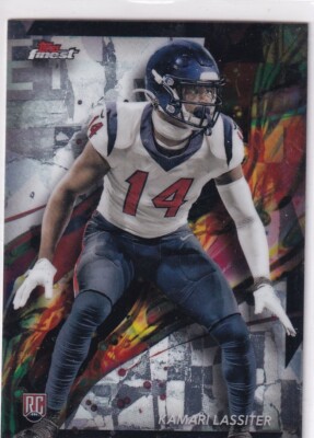 2024 Topps NFL Football Finest No. 66 Kamari Lassiter Rookie