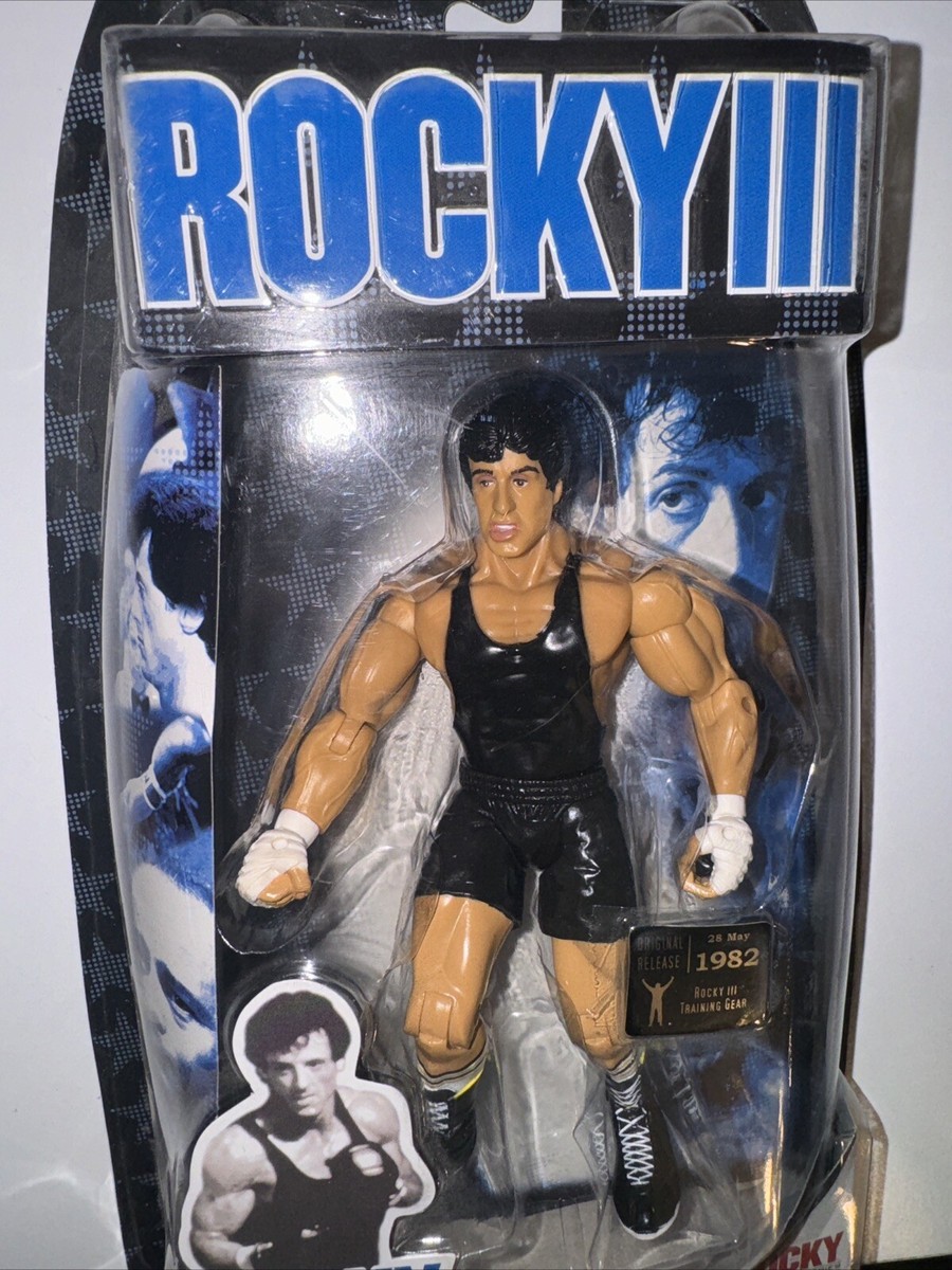 Rocky III Rocky Balboa Action Figure Jakks Pacific New RARE