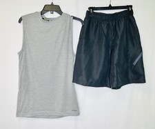S Mens SB Tech Tank Athletic Set