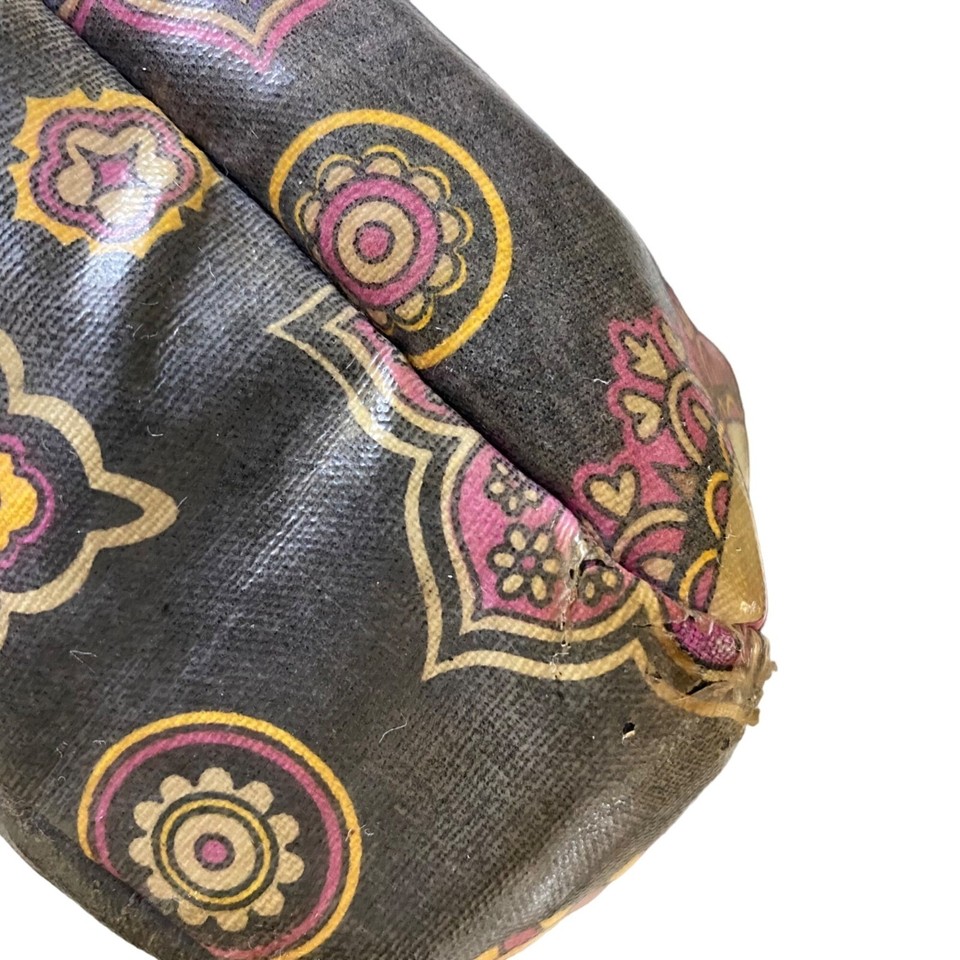 GIANI BERNINI Medallion Double Handle Crossbody Tote & Wrist Case Pouch Bag eBay