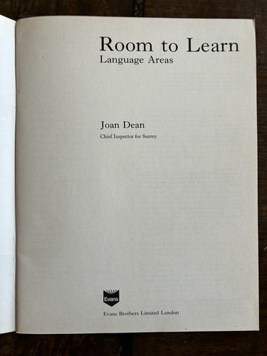 Room to Learn - 2 Books: Learning Areas and Working Spaces by Joan Dean (TPB) - 第 10/15 張圖片