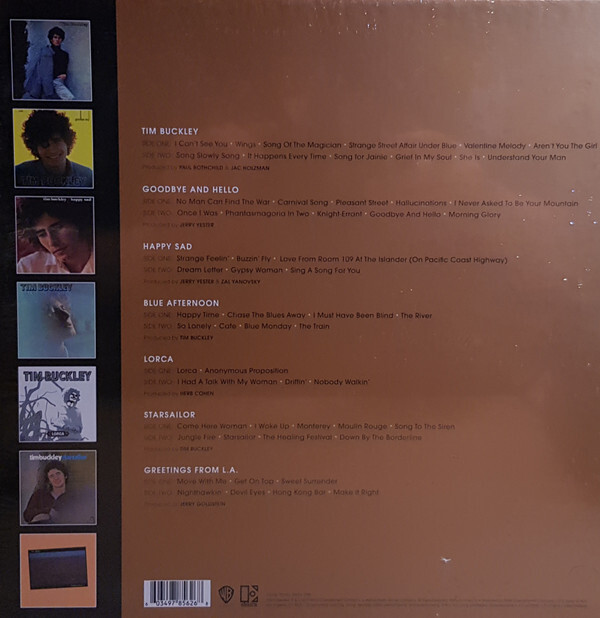 Tim Buckley The Complete Album Collection LP, Album, RE + LP