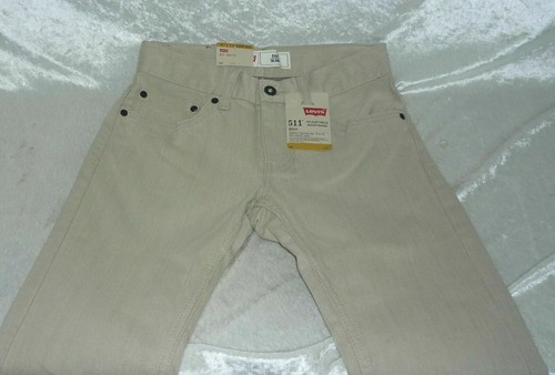 Boys Jeans Levi's 511 Slim Fit Tapered Mid Rise size 12, 16 NEW - Picture 3 of 8