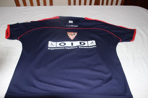 T-Shirt Officiel Sevilla FC Marque Joma T/L Publicité