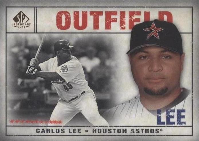 2008 SP Legendary Cuts - Carlos Lee #21 - 1 of 1