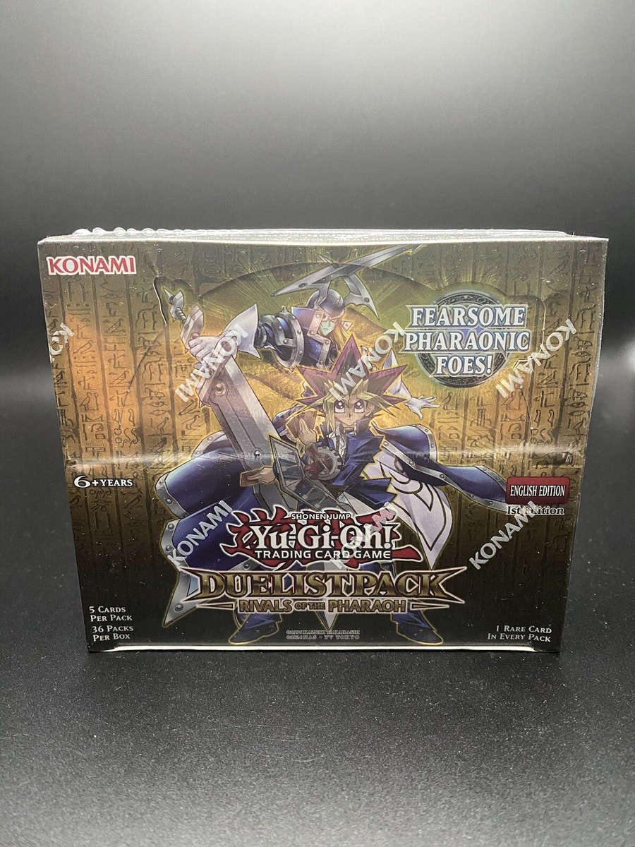 duelist pack rivals of the pharaoh booster box Yu-Gi-Oh! Duelist Pack: Rivals of the Pharaoh (1st Edition) – Avalon TCG main image 1