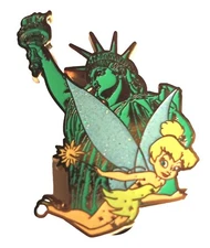 Disney's Tinker Bell at Statue of Liberty 🗽 LE 250 Pin